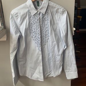 NWT Lauren Ralph Lauren Button Down Shirt